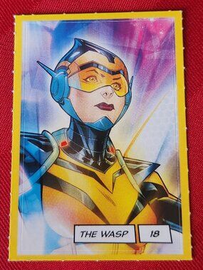 Loblaws Marvel Stickers - 18 Wasp - MAKE A BUNDLE!!